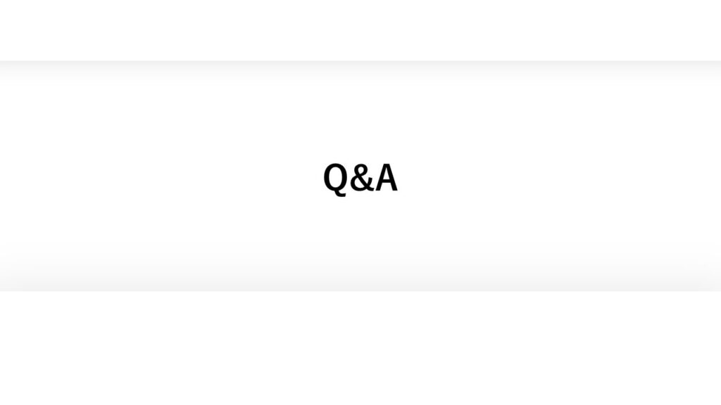 Q＆A