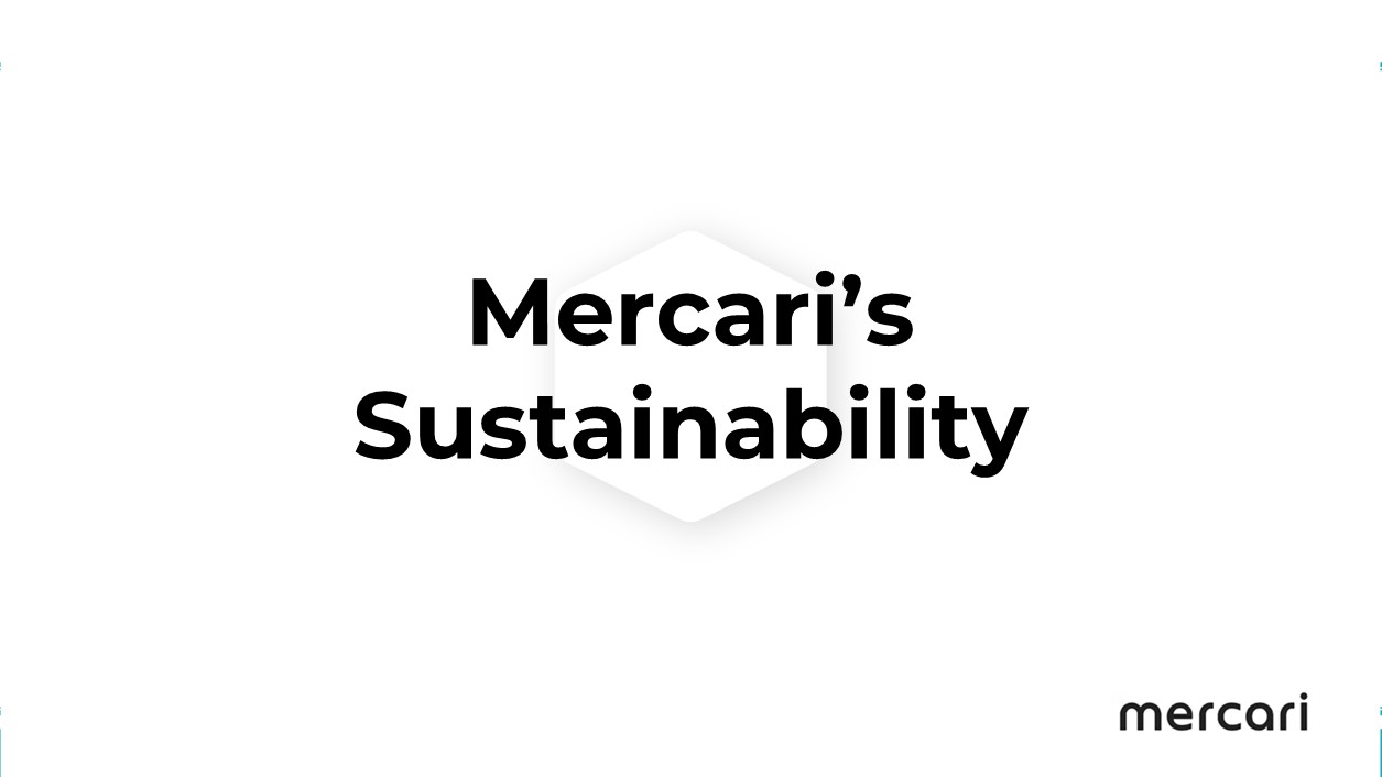 Mercari's Sustainability