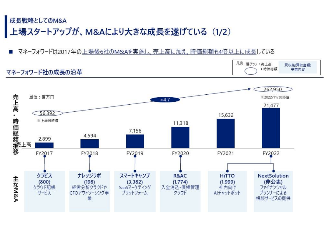 成長戦略としてのM＆A