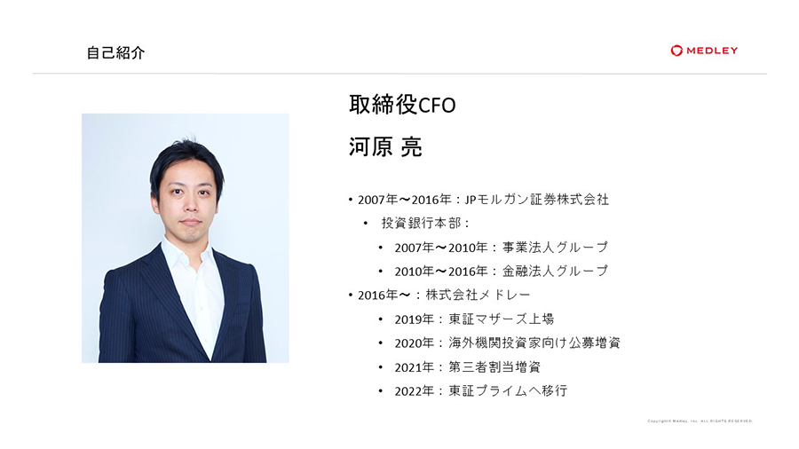 自己紹介：河原 亮（かわはら・りょう）