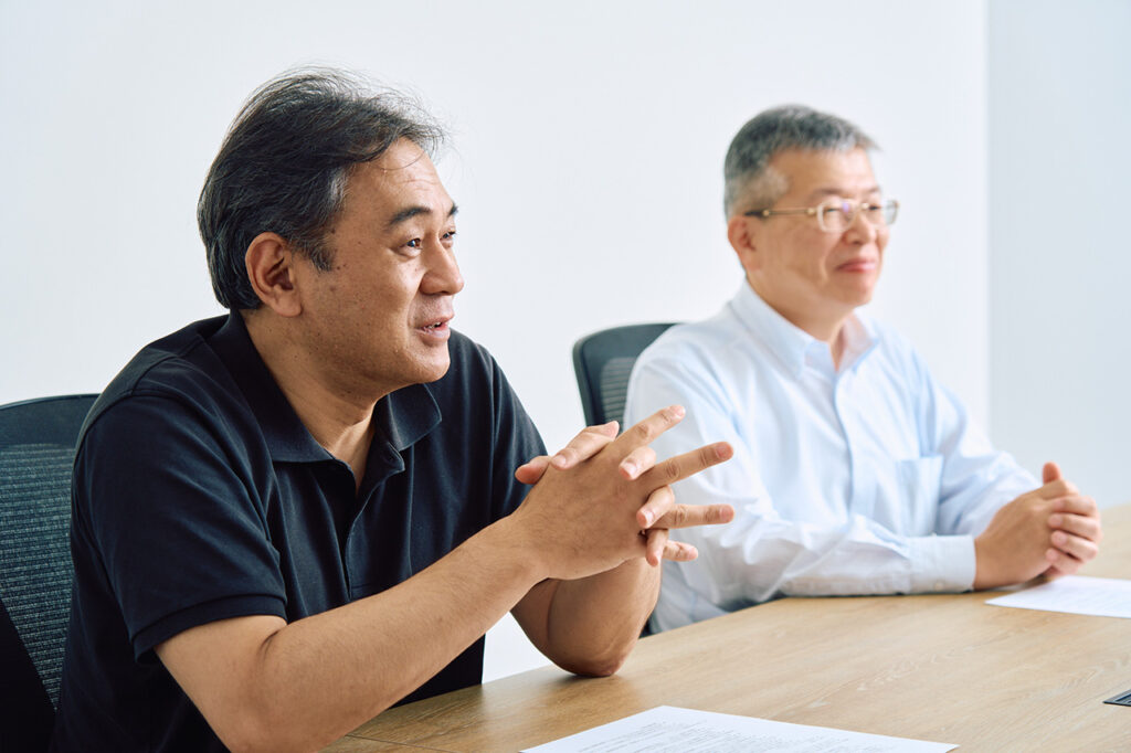 若林拓朗氏と伊藤剛氏